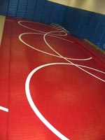 rubberized gymnasium flooring